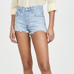 Levi’s 501 High Rise Cutoff Shorts